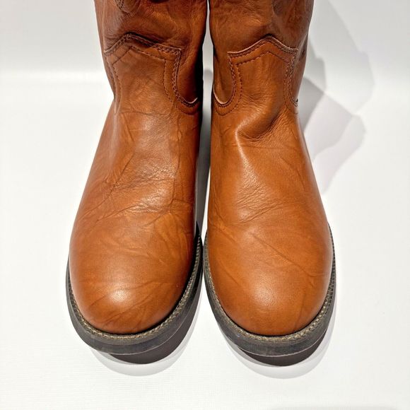 Justin Boots Shoes Justin 468 Strait Mens Brown Leather 0